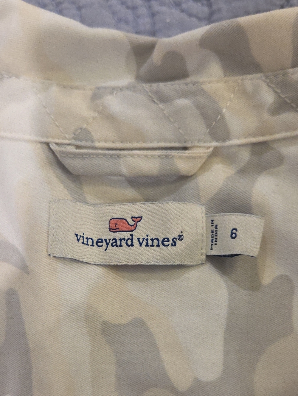 Vineyard Vines Women's Margo Camo Utility Dress Size 6! - Picture 4 of 11